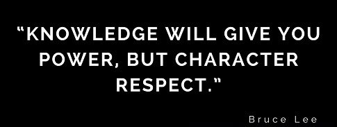Character Gives Respect
