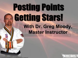 Posting Points Getting Stars