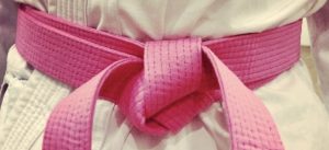 Pink belt karate